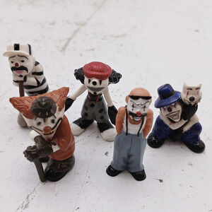 Lot Of 5 Loco Homies Clowns 1.75 Mini Figures Urban Clown Set